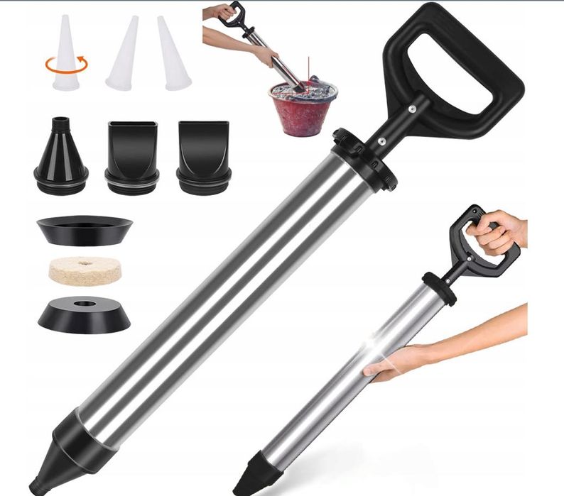 Wyciskacz budowlany pompka do mas kleju fug cementu tynku zaprawy