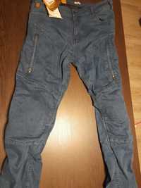 Spodnie motocyklowe jeansy rebelhorn hawk 38/34