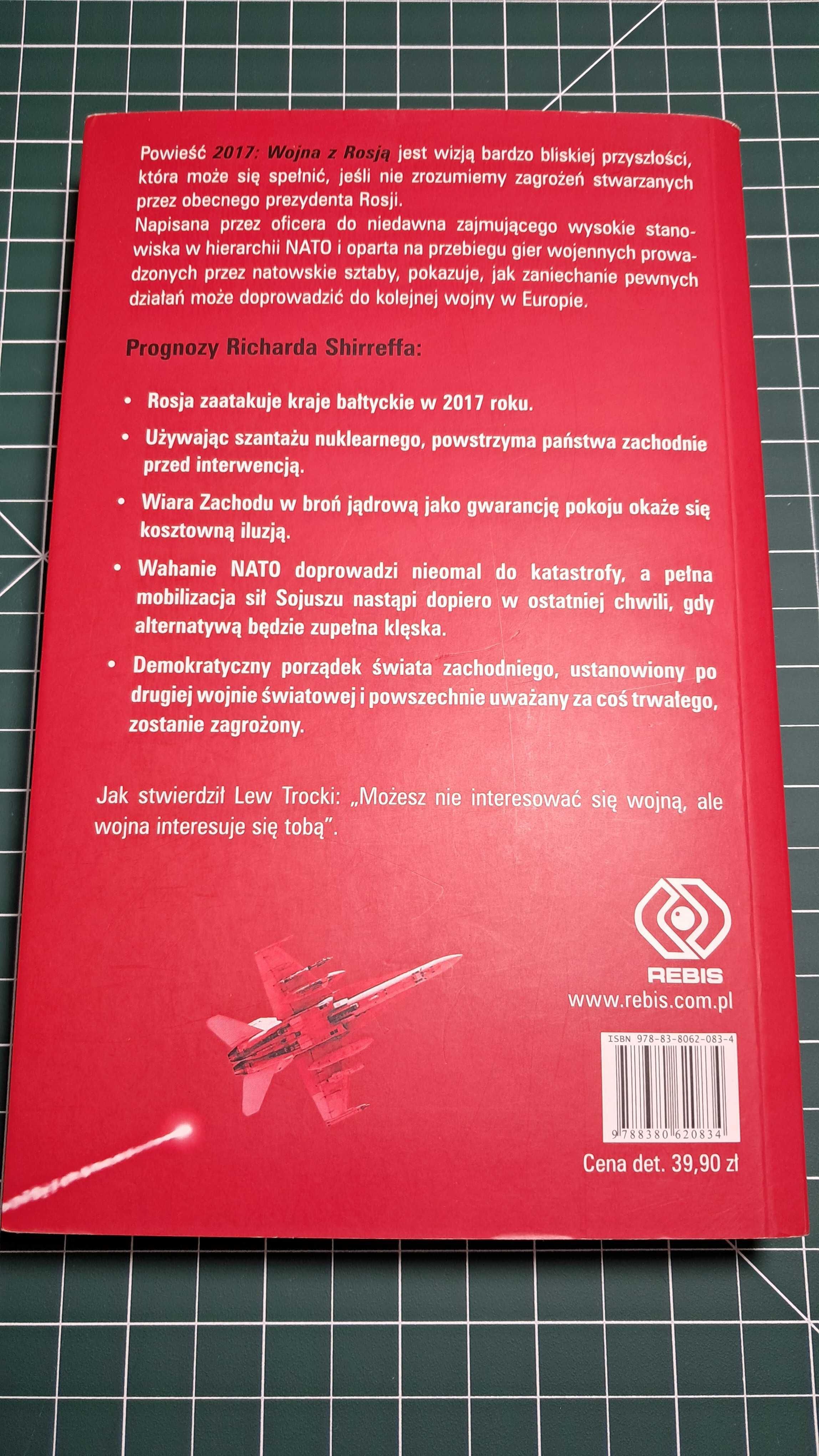 Książka Wojna z Rosją 2017 Generał Sir Richard Shirreff