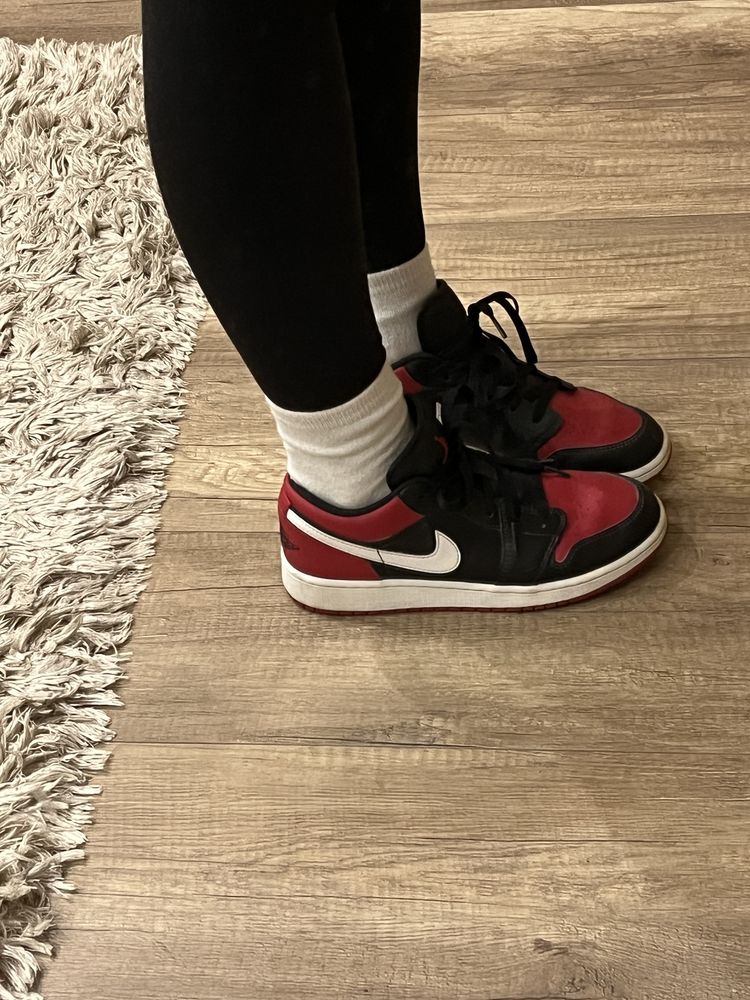 jordan 1 low czerwone