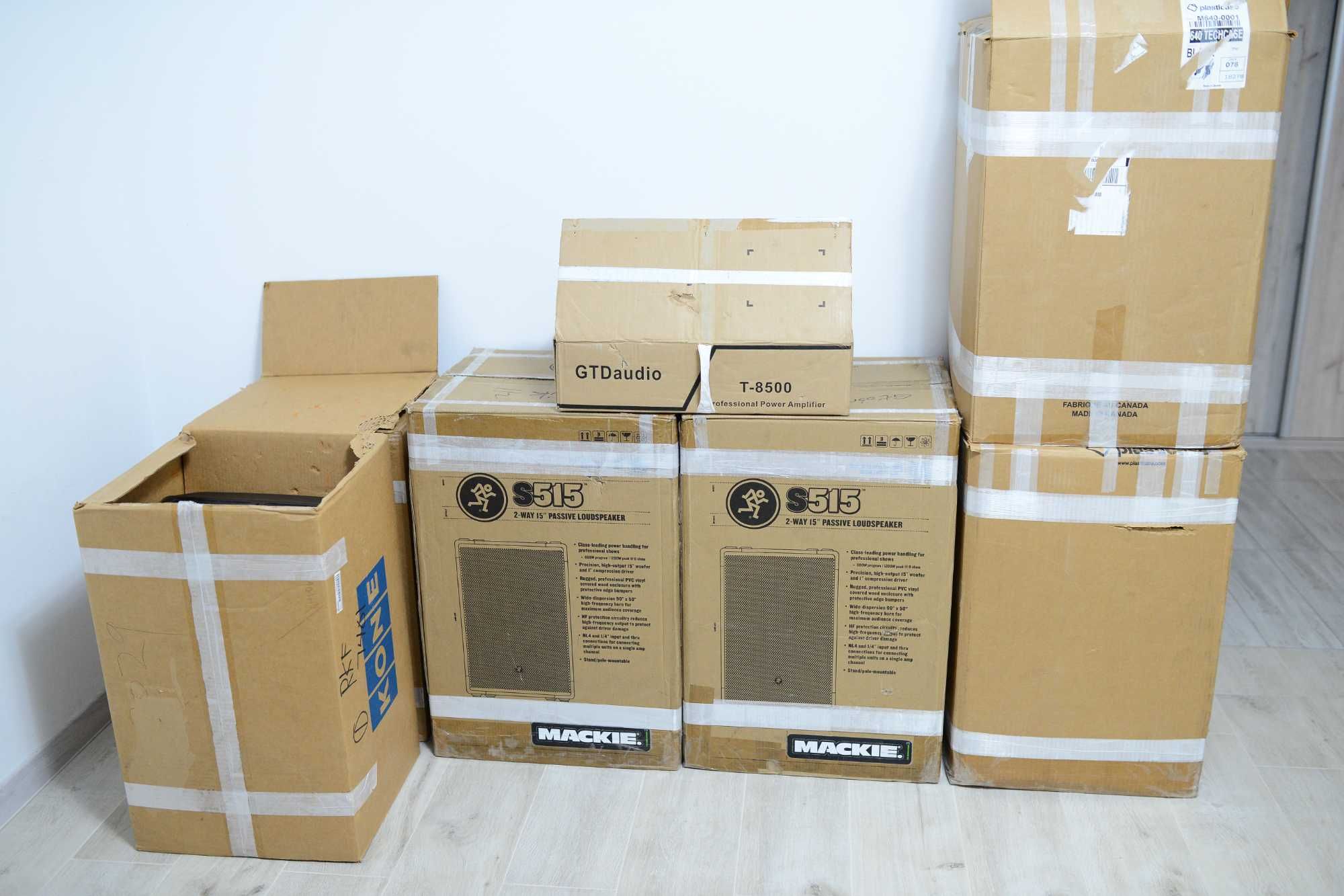 Końcówka mocy GTD AUDIO T-8500 U.S.A Nowy