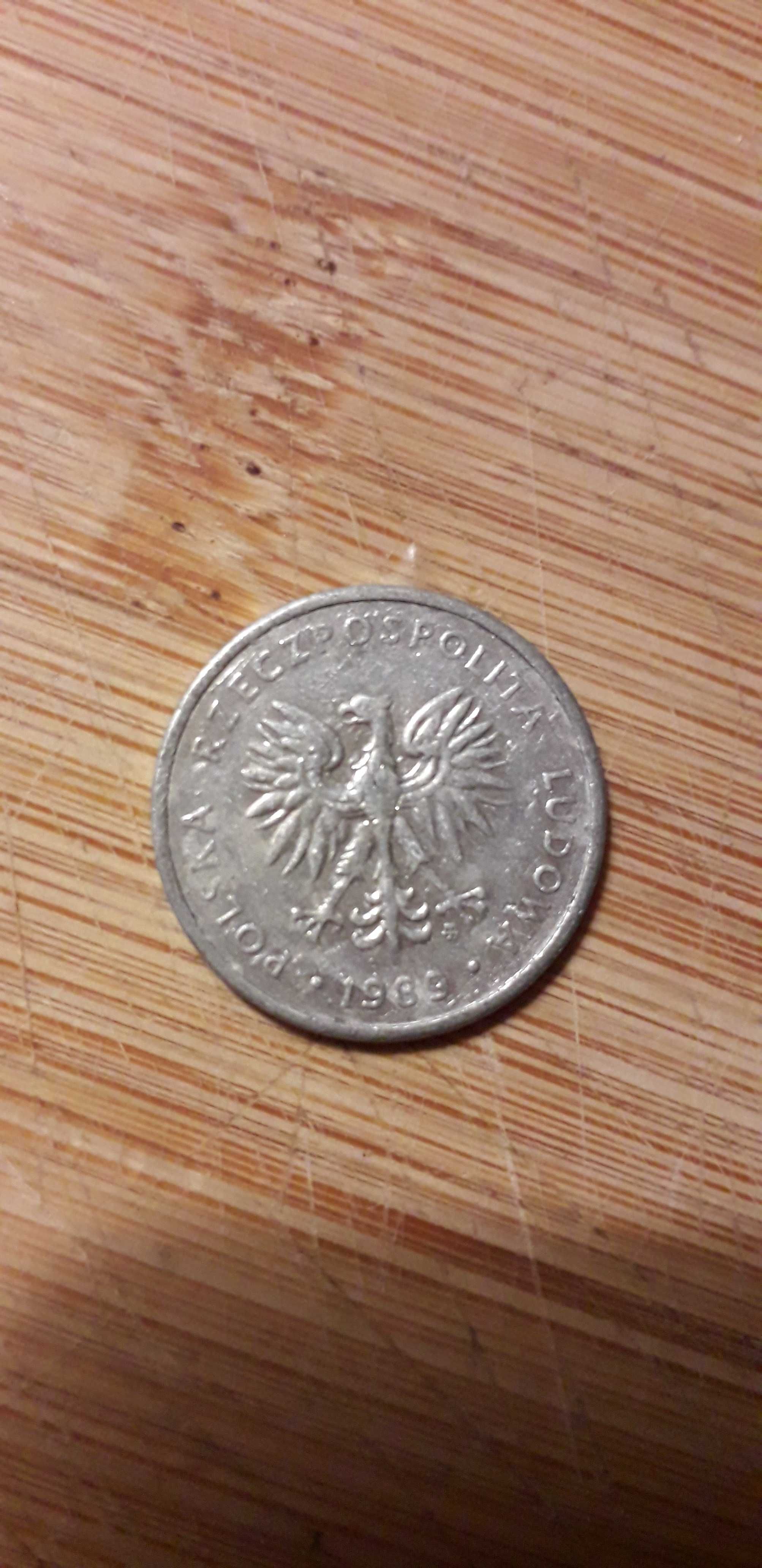 moneta 1zl 10gr 20gr 50gr 2zl stare prl polska