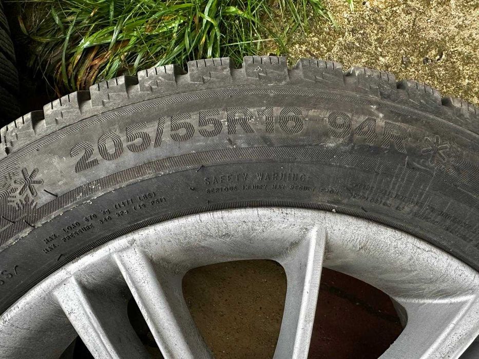 Литі диски R16 5x120 7j et35 та Зимові шини 205/55 R16