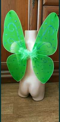 Зелені крила для костюму фея метелик бабочка Динь Вінкс Винкс