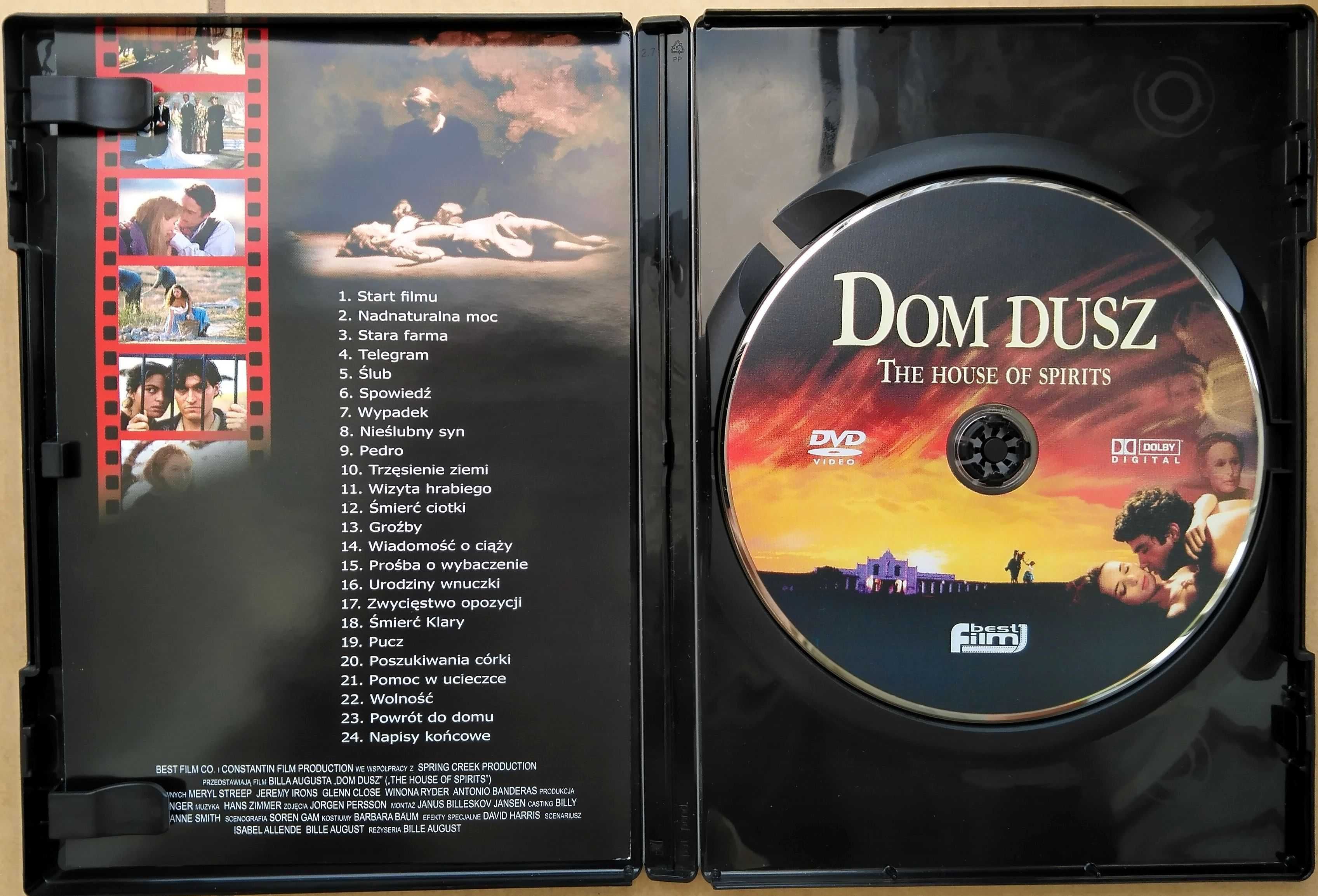 The House of Spirits - Dom Dusz DVD angielski polski Dolby Digital