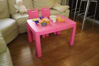 Міцний дитячий стільчик долоні стійкий стілець кріселко рожевий doloni