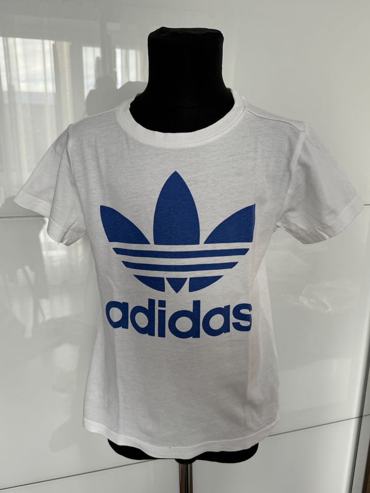 Koszulka Adidas biała dziecięca