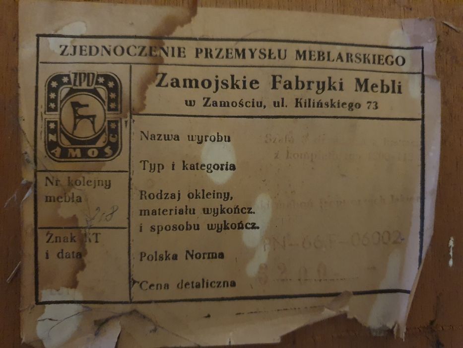 Sprzedam szafę, wysoki połysk lata 70-te, PRL, vintage