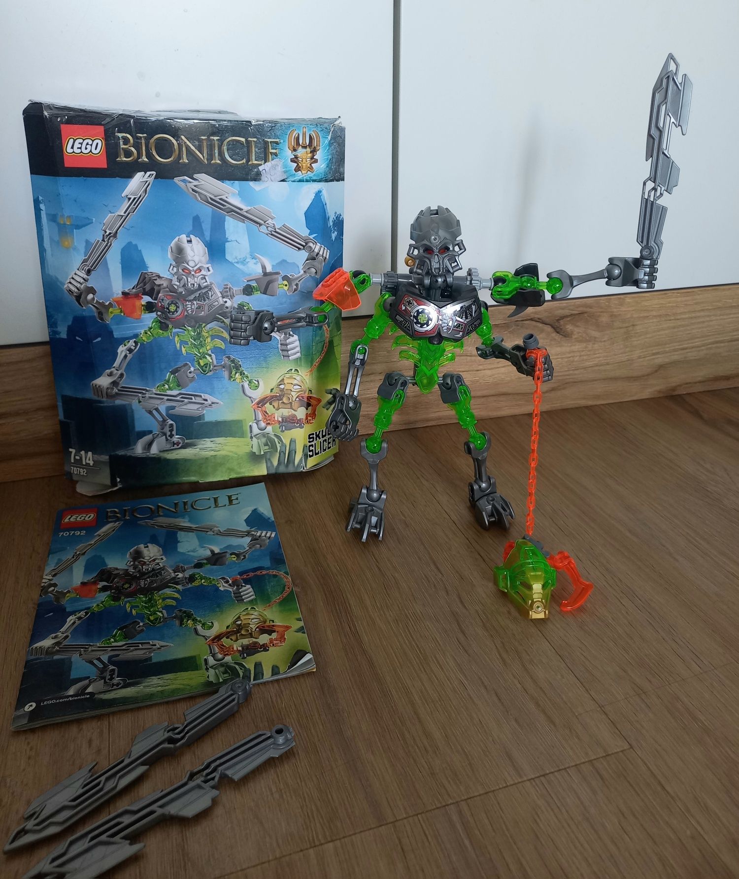 LEGO Bionicle 70792 Rozcinacz - Skull Slicer - 2015 rok