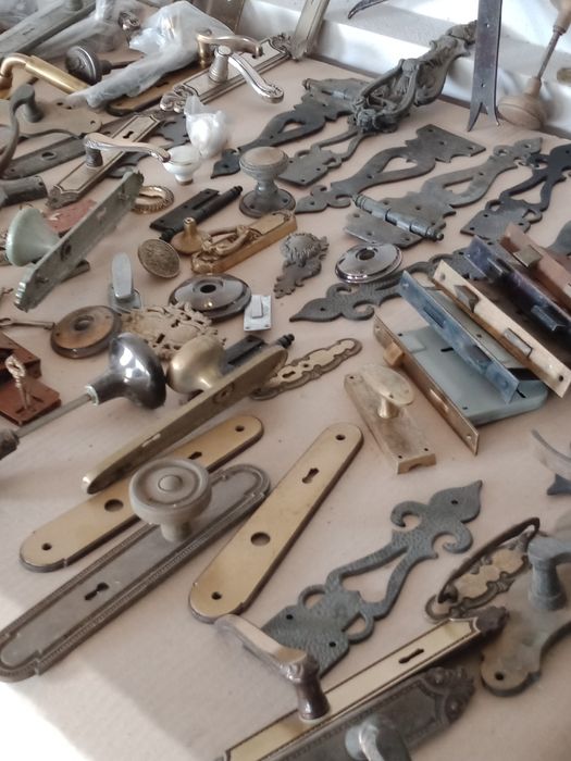 Fechadura puxador vintage