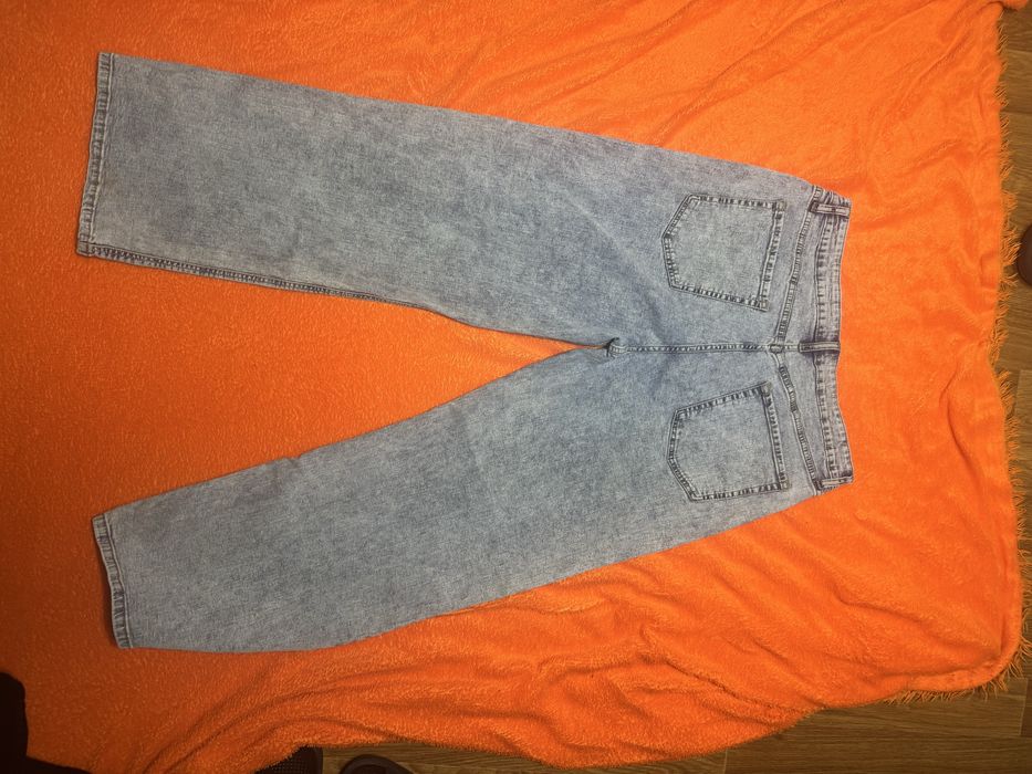 Светло синие baggy jeans