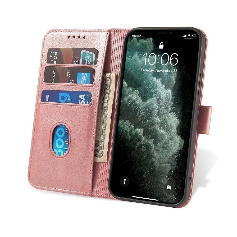 Etui Pokrowiec Z Klapką Braders Case Xiaomi Redmi Note 10 Pro Różowy
