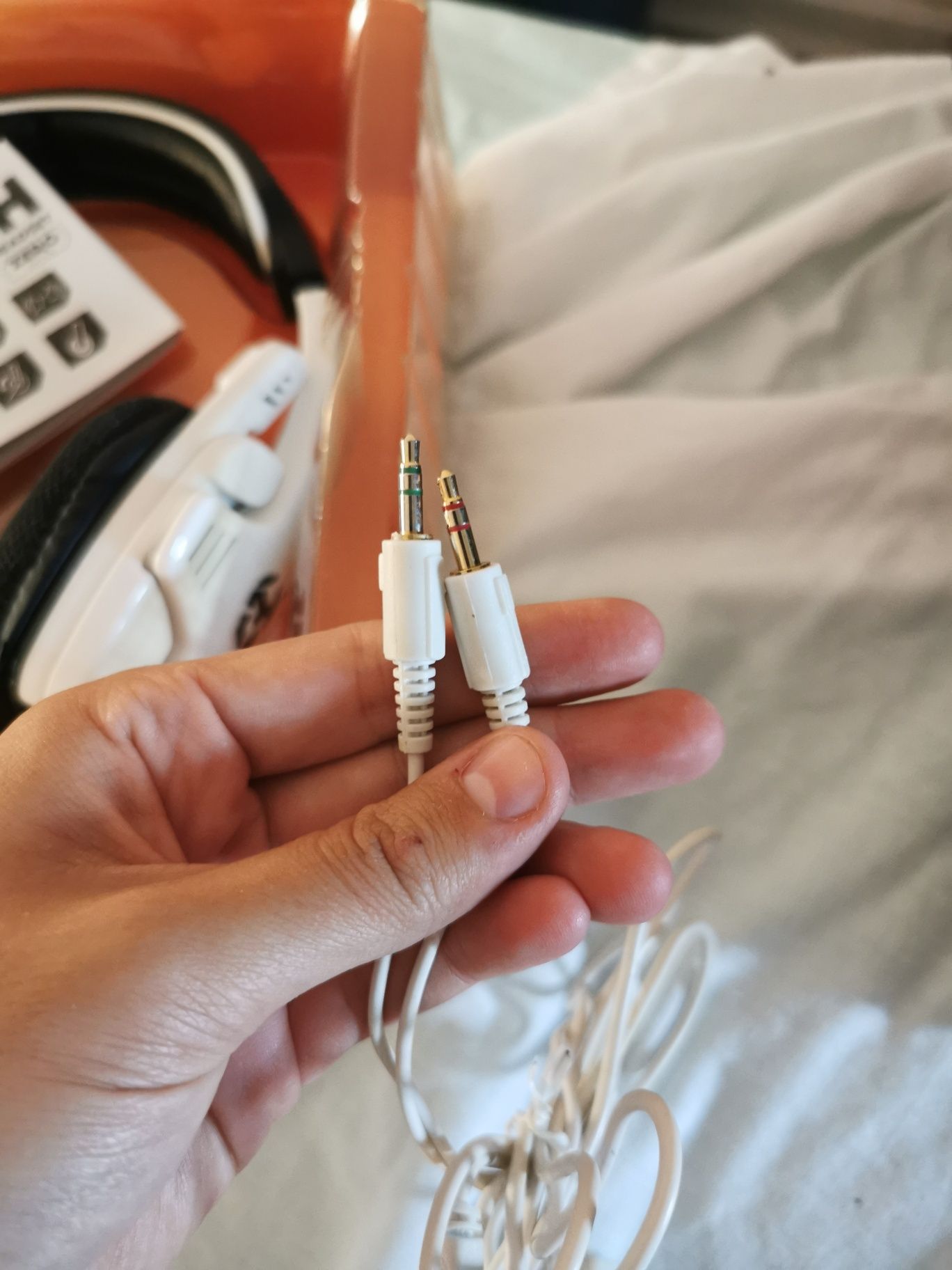 Headset Krom Krush Branco