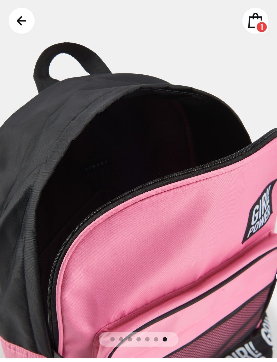 Nowy plecak dziewczęcy różowy damski na prezent szkolny modny duży