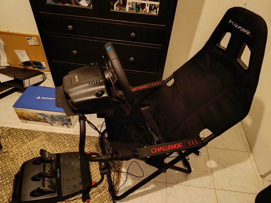 Bundle Sim Racing: Playseat + G29 + PSVR2 + Comandos + GT7