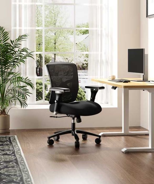 Nowy fotel biurowy /krzesło komputerowe /227kg /C3 / regulowany !K511!