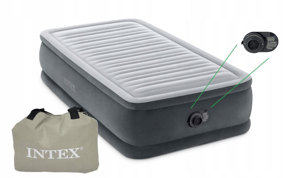 Materac Intex  99/191/46 z wbudowaną pompą