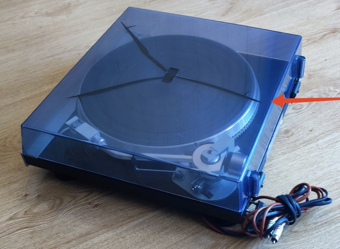 Gramofon UNITRA Fonica Altus P-100 / G 8010 nowa igła i pasek