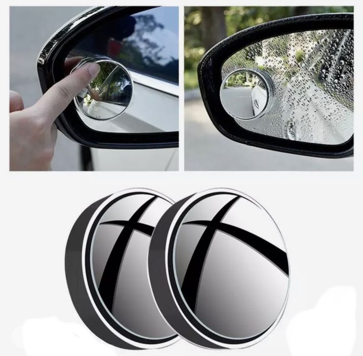 2 Espelhos para ver ponto morto retrovisor