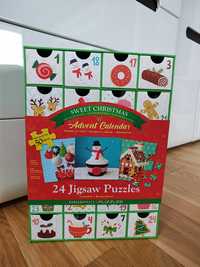Kalendarz adwentowy Eurographics 24x50 sztuk puzzle
