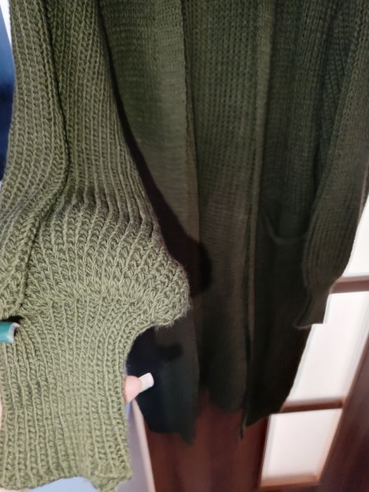 Kardigan sweter długi