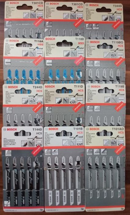 Полотно для лобзика пилки BOSCH,AST,Rebir по дереву; металу •все ВиДЫ•