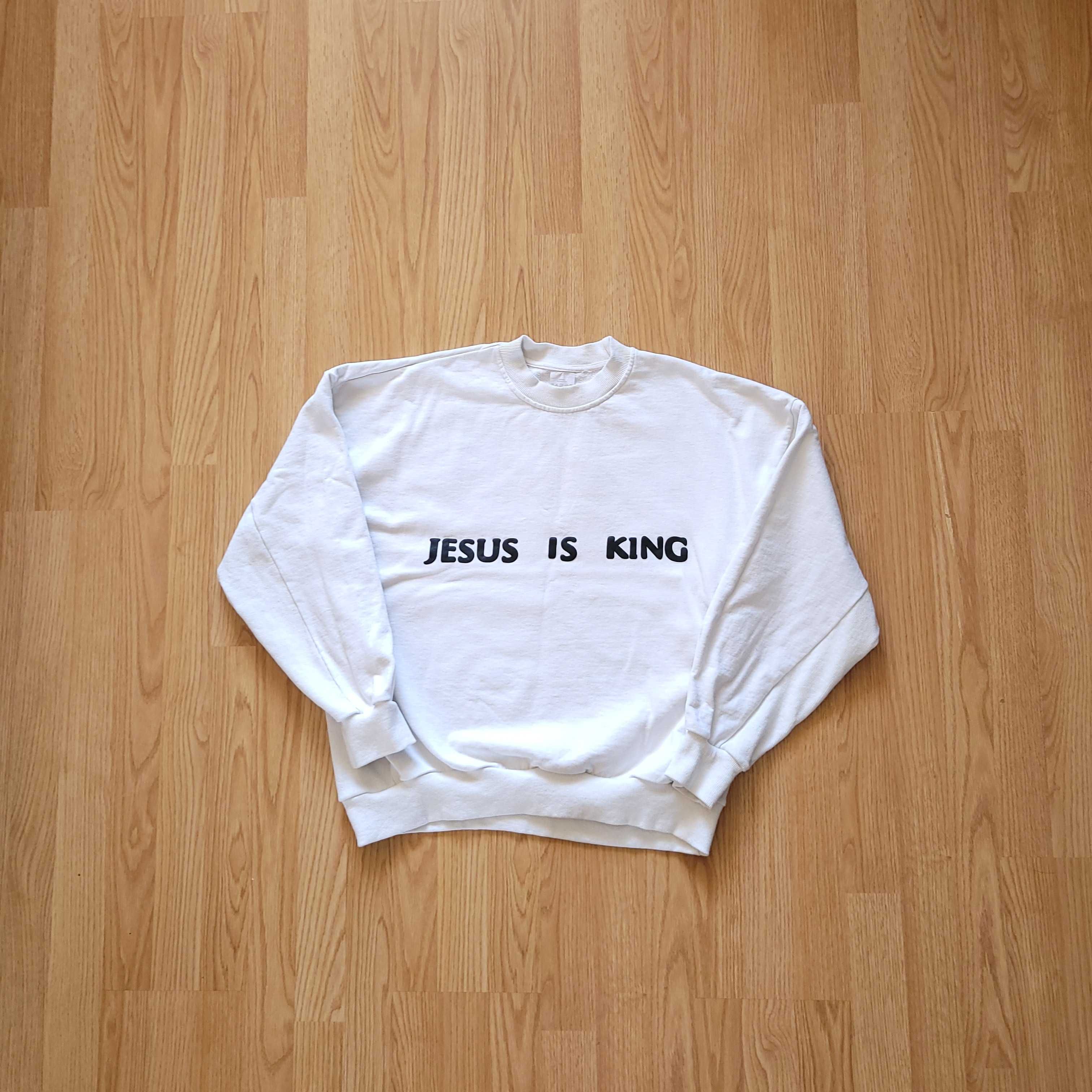 Bluza Jesus is King boxy XL