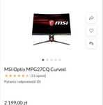 Monitor Msi 27cali