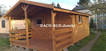 Domek drewniany ogrodowy letniskowy SINNESRO 18mkw