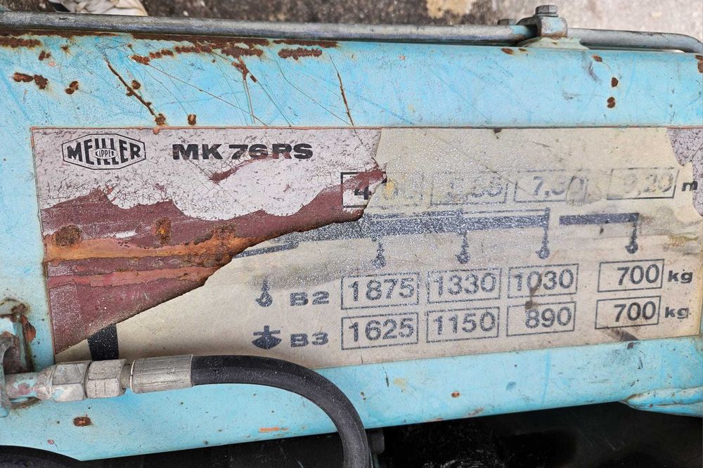 Grua MEILLER MK 76RS usada