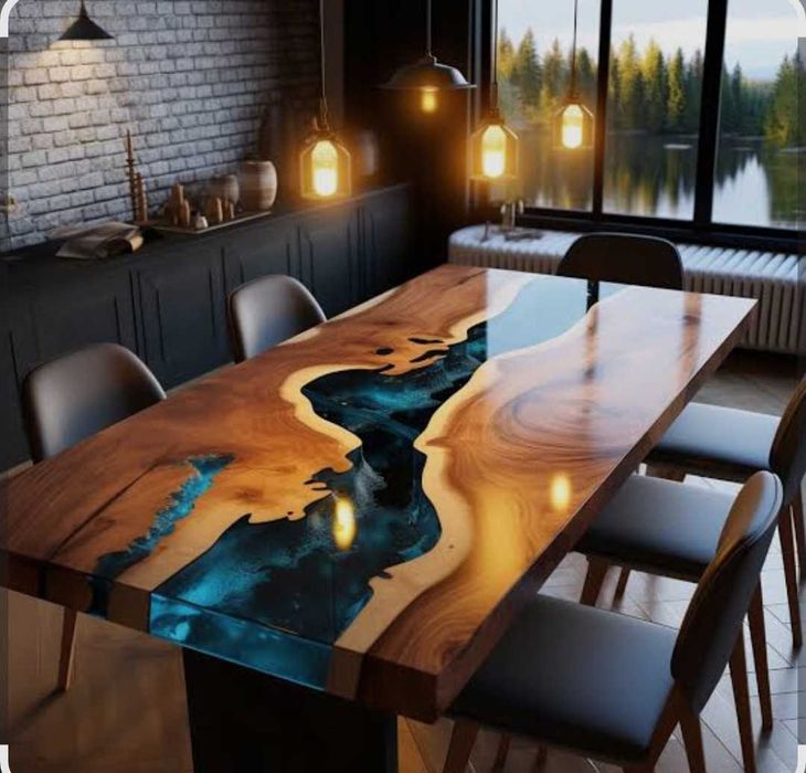 Stoły z żywicy epokaydowej