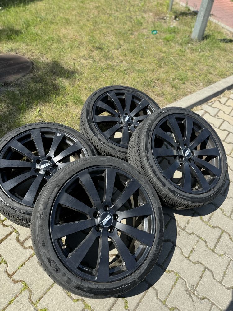 Felgi BBS r 19 5x112 z oponami lato BRAVURIS 235/40 r19 Y XL