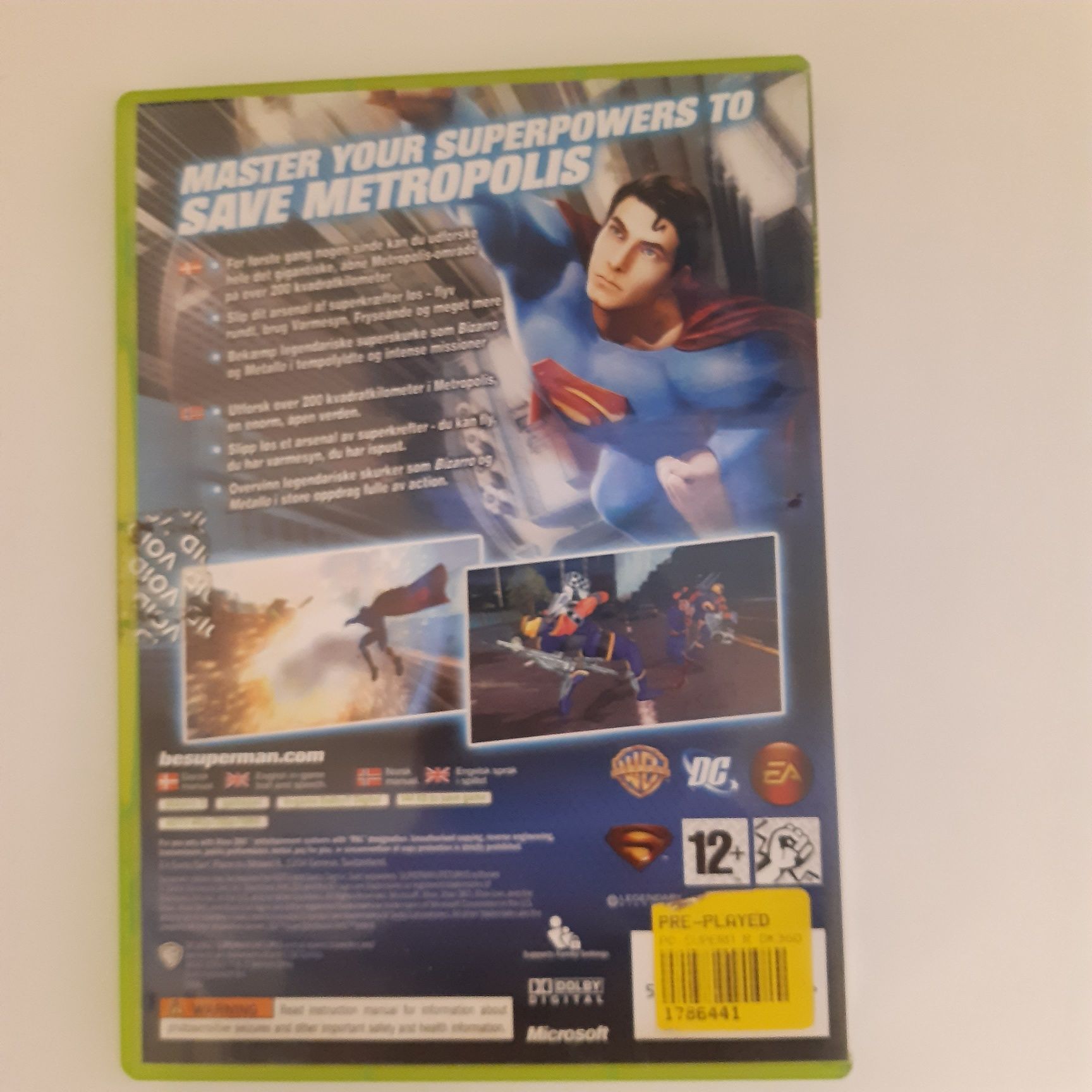 Gra Superman Returns xbox 360