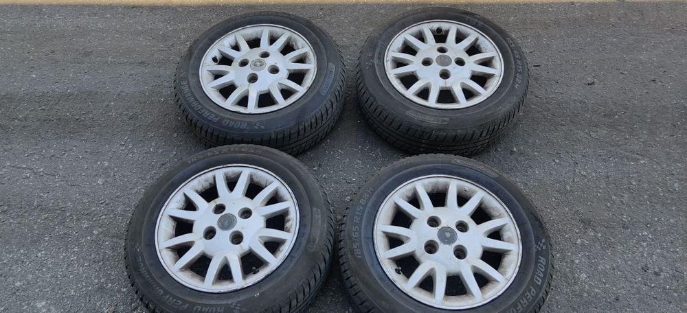 KOŁA FELGI ALUMINIOWE 15 CALI LATO 185/65 NISSAN PRIMERA P11 4 X 114,3
