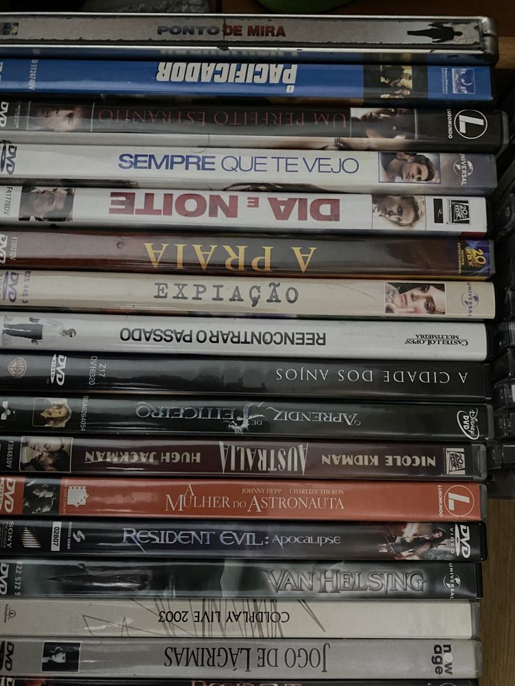 Filmes diversos géneros originais em Dvd