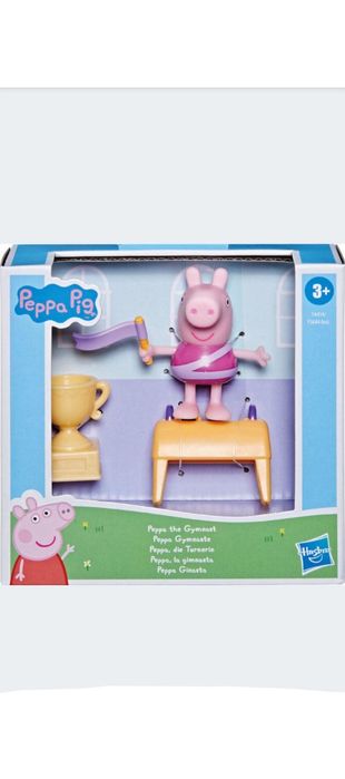Świnka Peppa zestaw figurka Peppa gimnaatyczka Hasbro