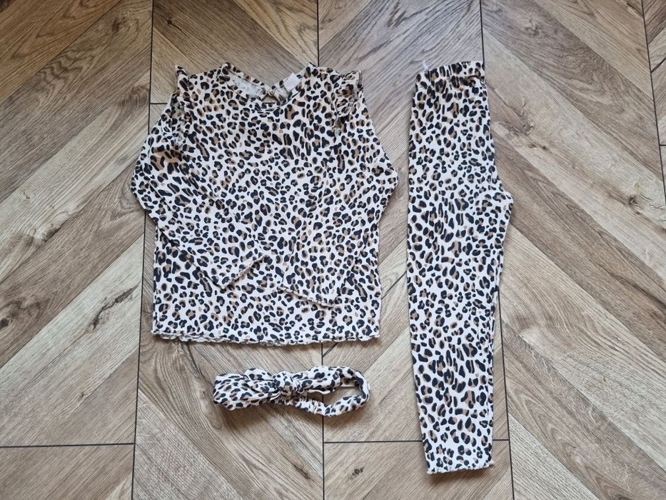 Paka zestaw ubranek dla dziewczynki Zara h&m 104