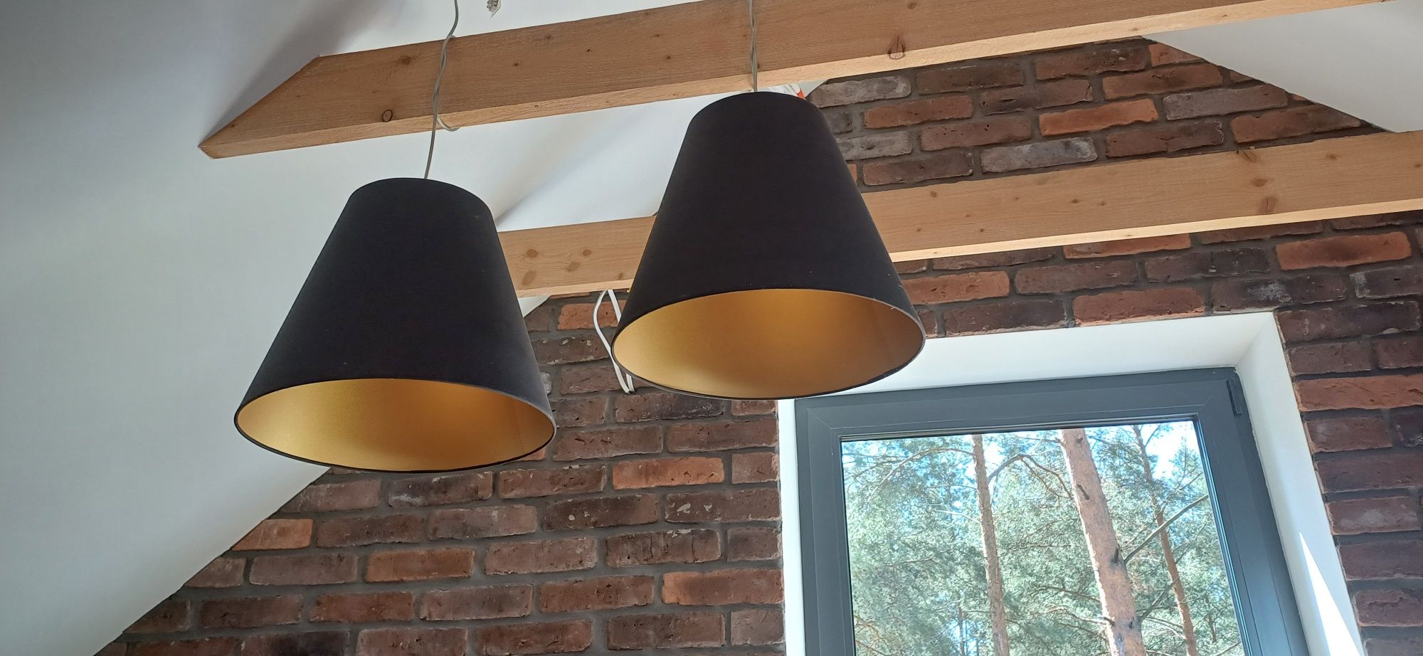 2 duże lampy w stylu loft Nowodworsky