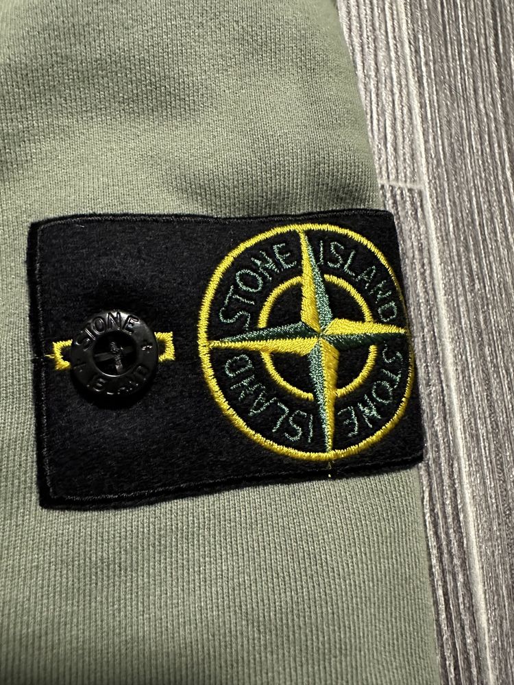 штаны Stone Island Green Drawstring Sweatpants