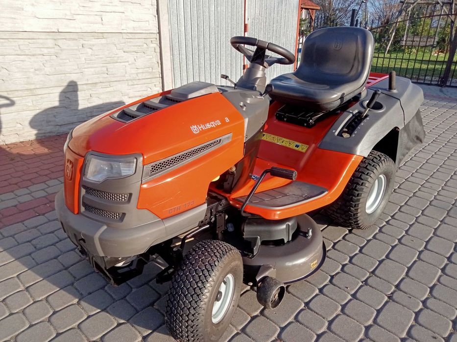 Traktorek kosiarka HusqvarnaCTH173 z pompą oleju