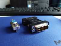 Adapter DVI D-SUB 15pin do monitora przejściówka