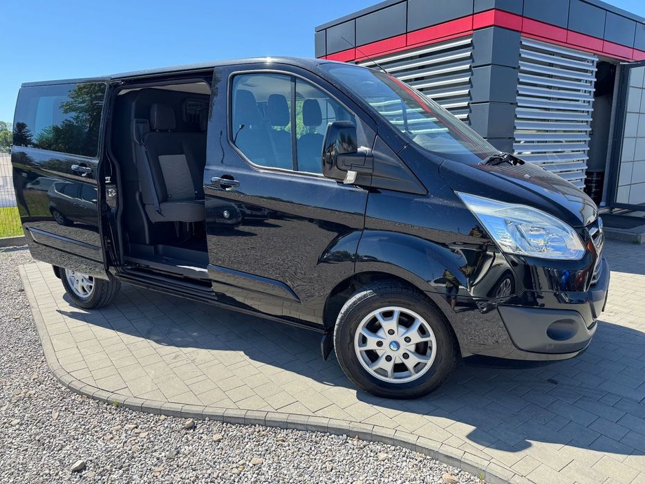 Ford Transit Custom  2xboczne drzwi Nav! dok. przebiegu !