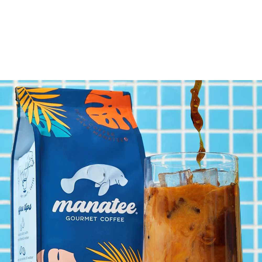 Кофе Manatee Hazelnut Créme (с ароматом лесного ореха) - 340 грамм