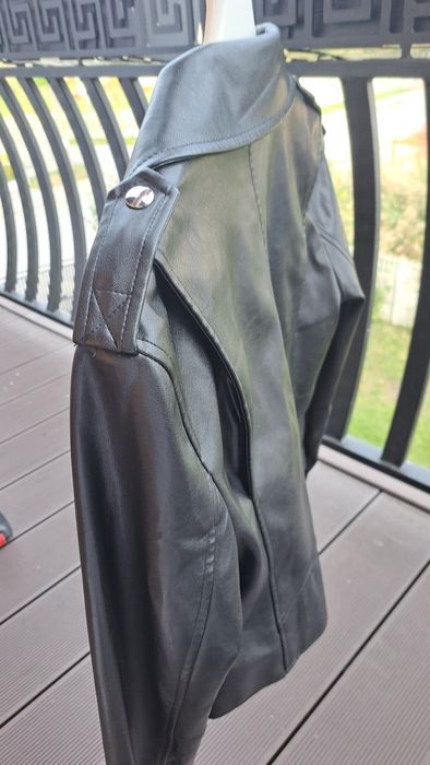 Ramoneska kurtka MANGO r.M  stan idealny klasyk czarna