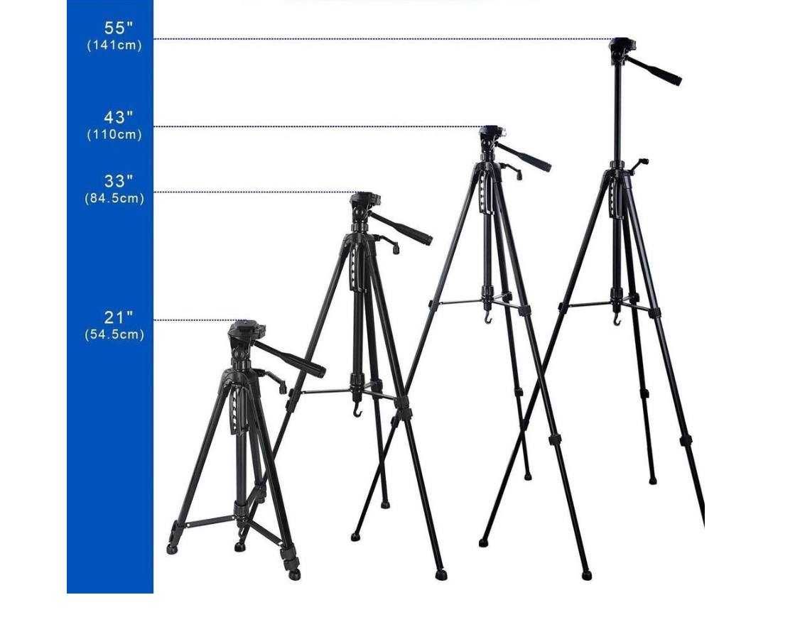 Профессиональный Штатив-трипод  WT-3520 для фотоаппаратов и телефонов