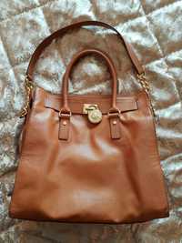 Michael kors - mala pele camel original