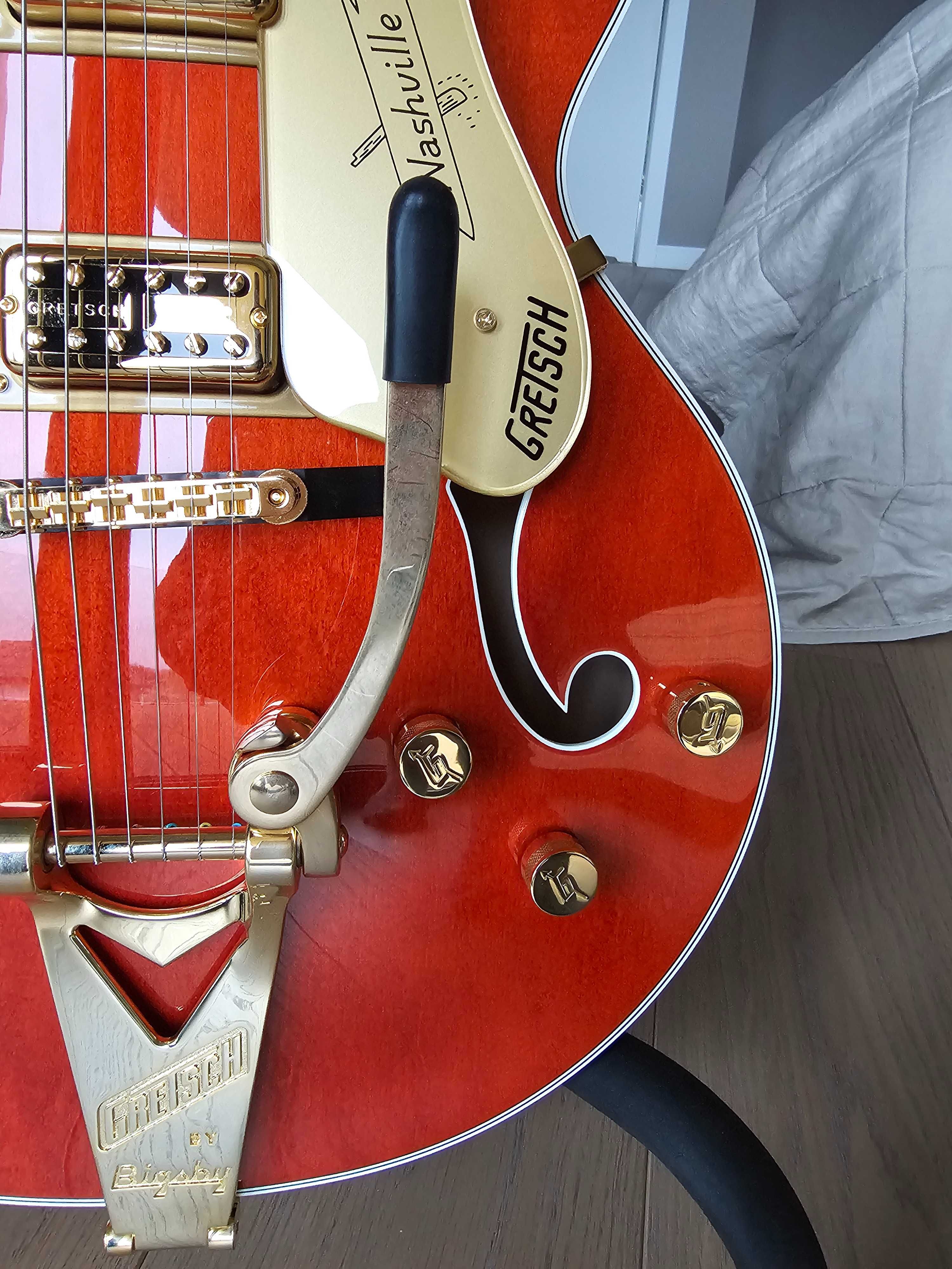 Gitara elektryczna Gretsch G6120TG Nashville Hollow Body z Bigsby