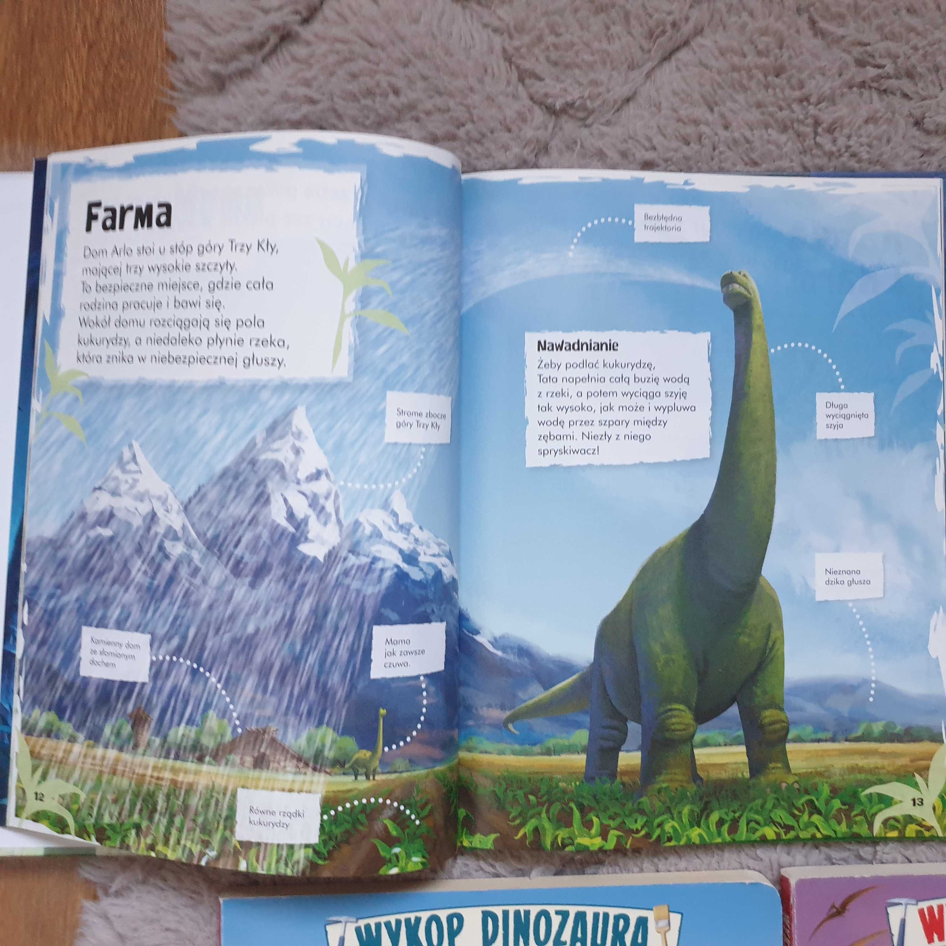 Dobry dinozaur + gratis Wykop dinozaura Stegozaur Tyranozaur