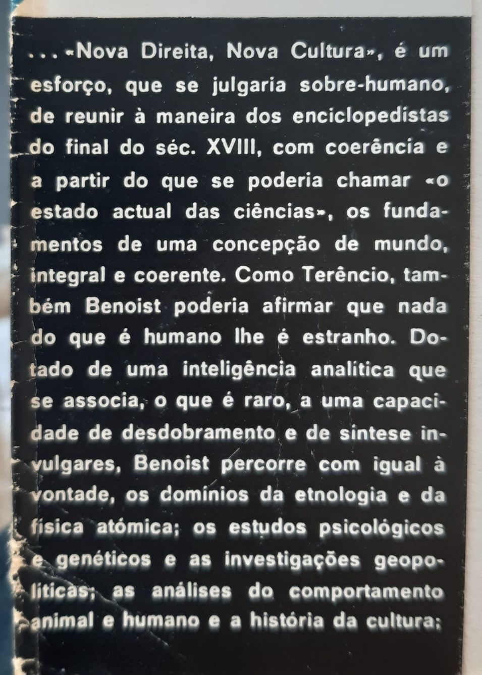 Nova Direita Nova Cultura Alain de Benoist