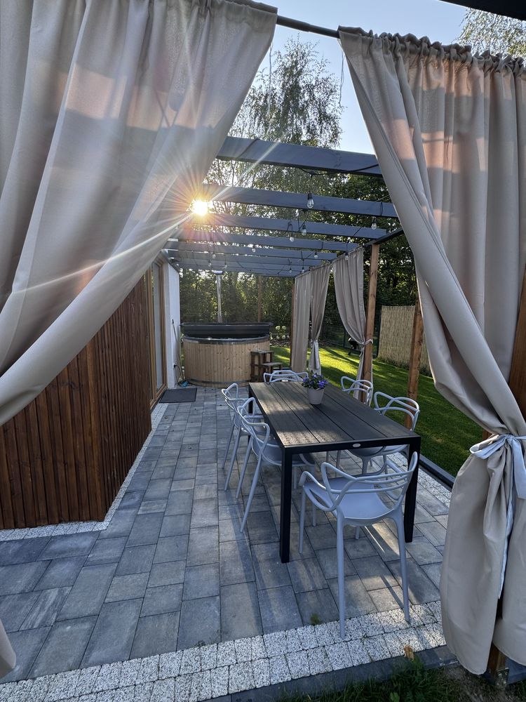 domek na wynajem, kaszuby,wyłączność, balia, jakuzzi,sauna